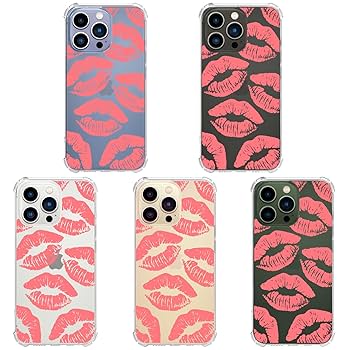 Amazon.com: Wihytec Pink Kiss Phone Case for iPhone 13 Pink